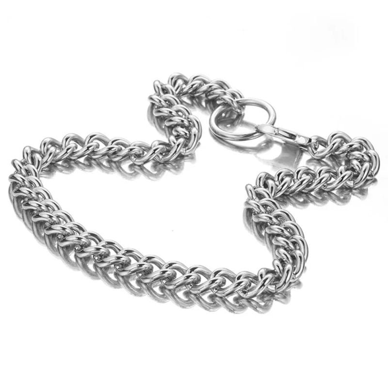 Stainless Steel Silver Miami 9mm Cuban Link Chain