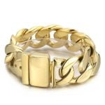 Mens Heavy Cuban Link Bracelet